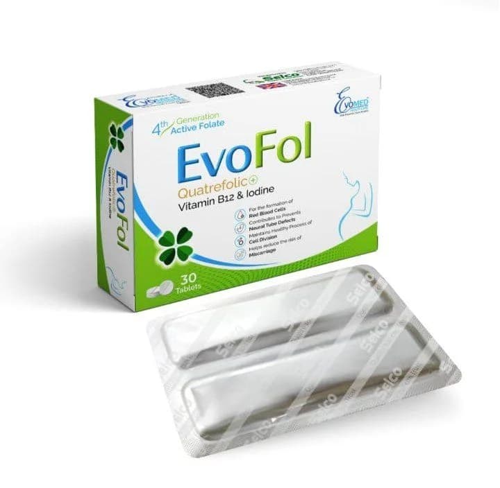 Evofol 30 tablets — front of pack